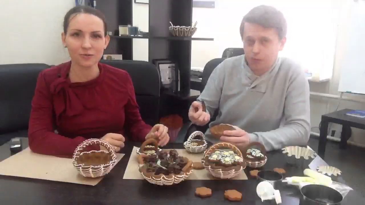 Анна Потапова   пряничные корзинки
