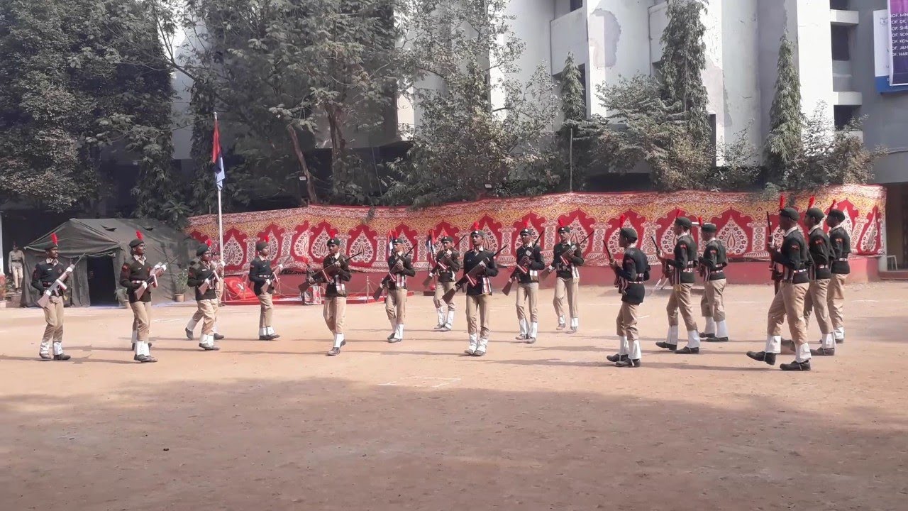 Rifle Formation | Rifle Drill | Kirti College | Kirti College Ncc Day 2024 | Rushi Panchal Creation