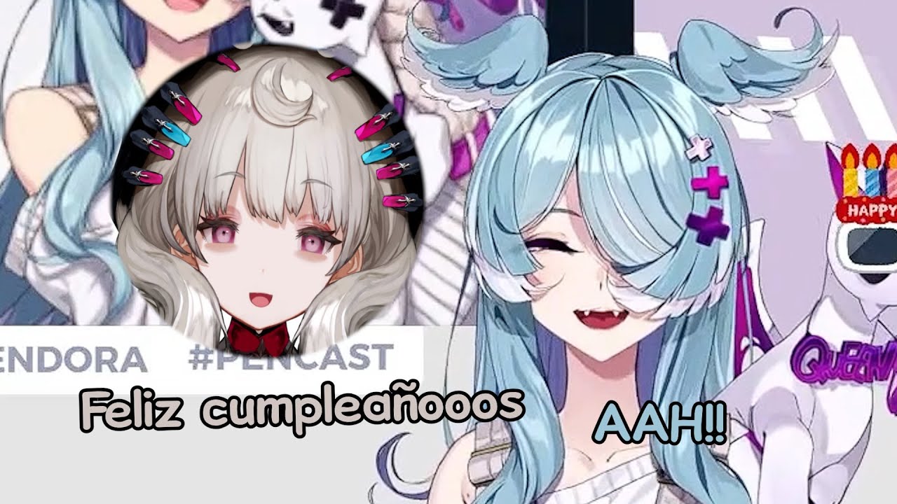 Reimu greets Elira and sings in Spanish | NIJISANJI