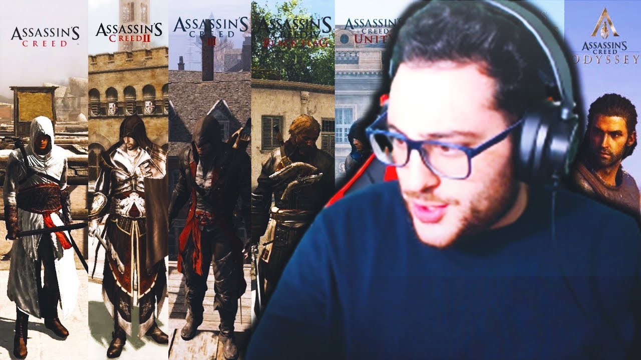 1 MINUTO di COMBATTIMENTO in TUTTI gli ASSASSIN'S CREED
