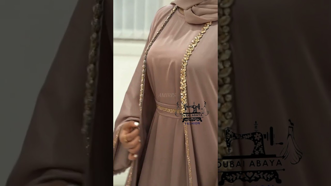 New stylish abaya Dubai 2024 #latestabayadesignn #embroiderynewabayadesign#stonedesign#fashionstyle