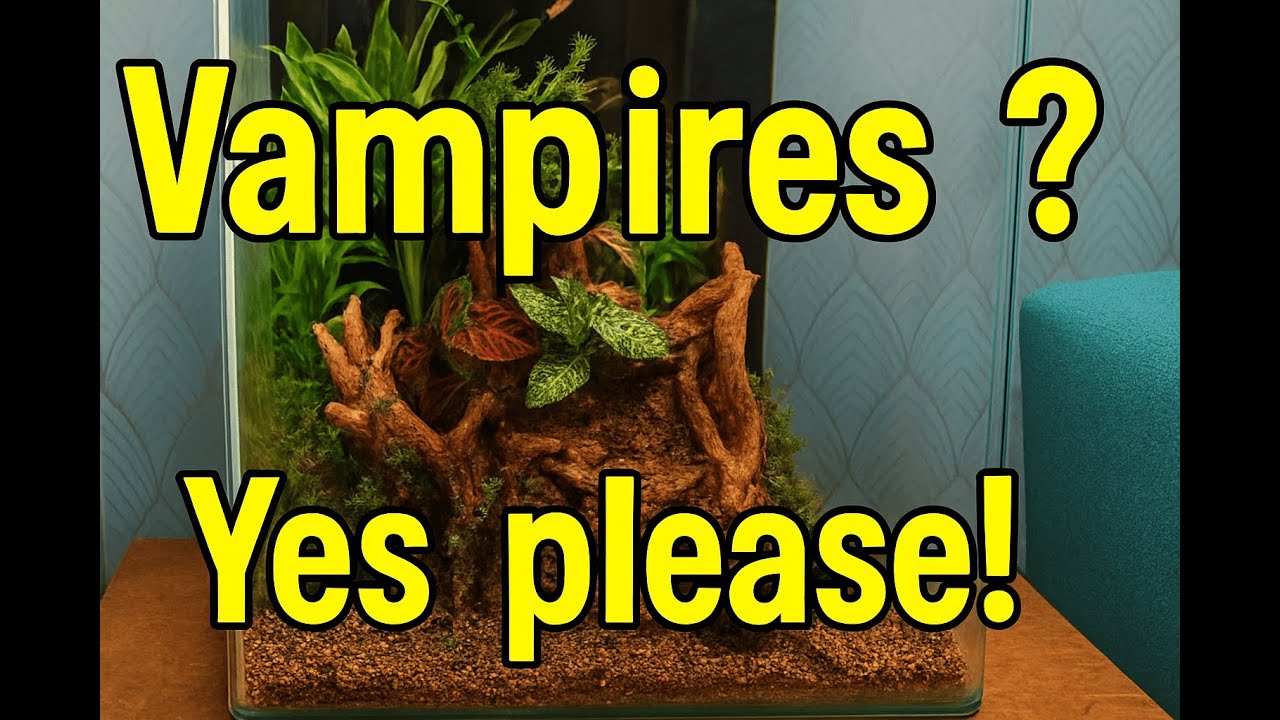 Incredible Nano Paludarium for Vampire Crabs 🦀 | Geosesarma sp. Aquascaping Guide - Βρυκολακάκια!