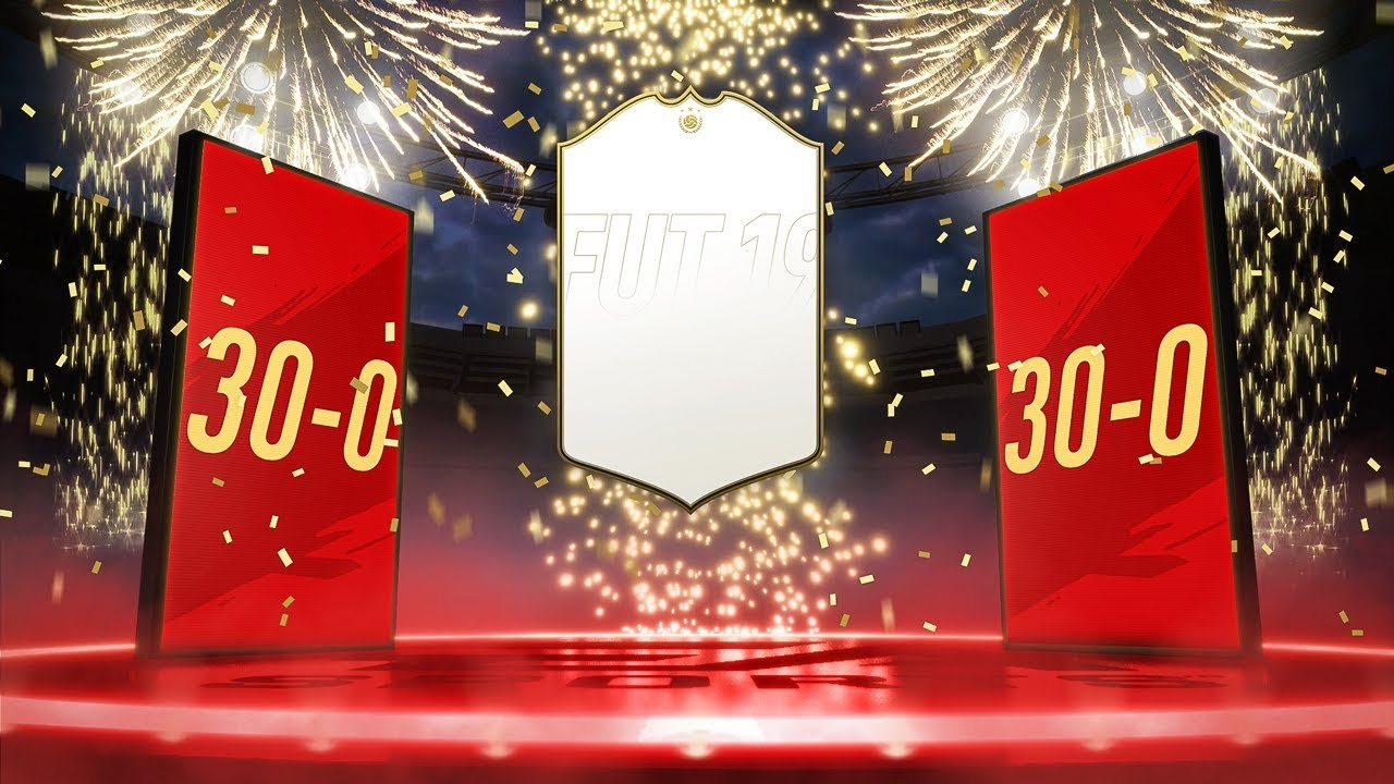 MY AMAZING 30-0 REWARDS & GUARANTEED ICON - FIFA 19 PACK OPENING