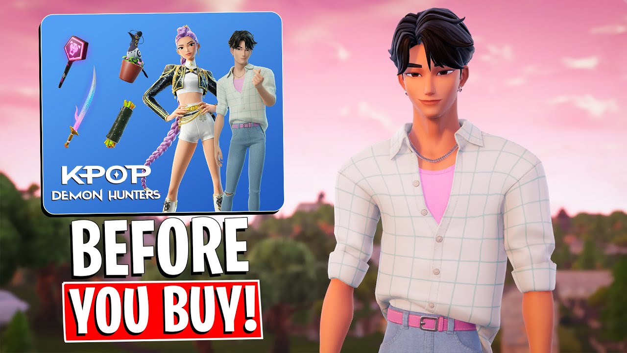 GOLDEN RUMI & JINU BUNDLE | Gameplay + Combos (Fortnite x KPop Demon Hunters)