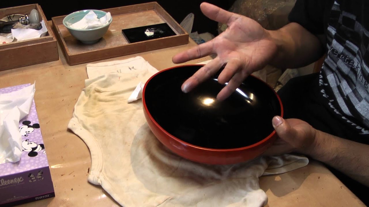 8　蝋色漆磨き URUSHI Roirourushi Migaki
