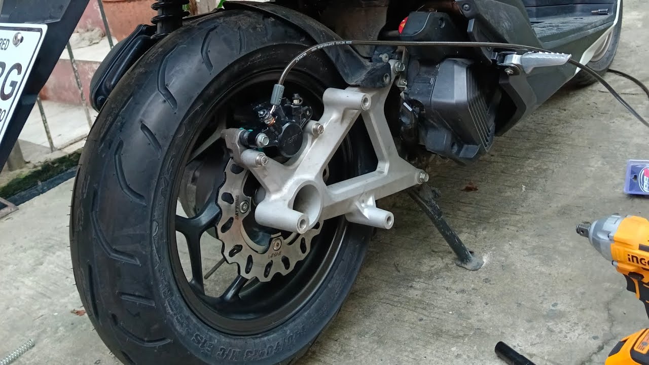 Click 160 disc brake conversion| Vario 160 ABS kuno