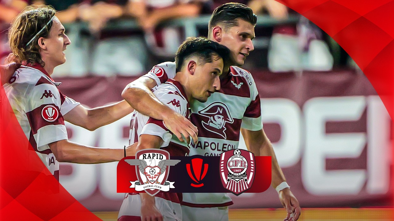 RAPID vs CFR CLUJ 3 - 1 | REZUMAT