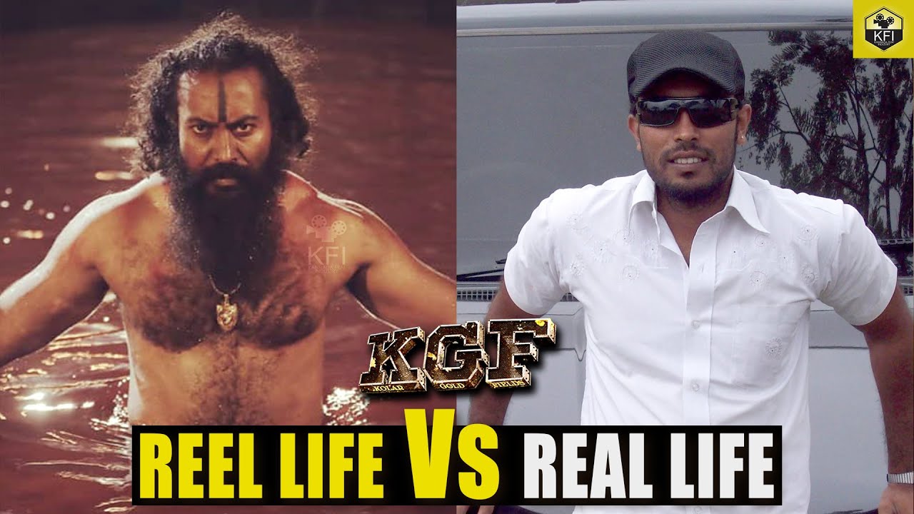 KGF Actors Reel Life Vs Real Life Video | Rocky Bhai, Garuda, Andrews, Adheera Family | #KGFChapter2