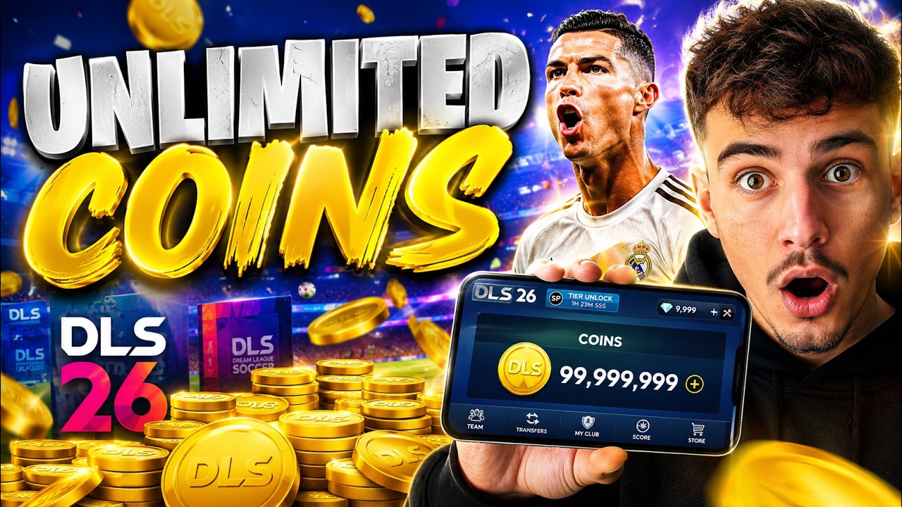 Dream League Soccer 2026 Free Coins - How To Get DLS 26 Coins (iOS, Android)