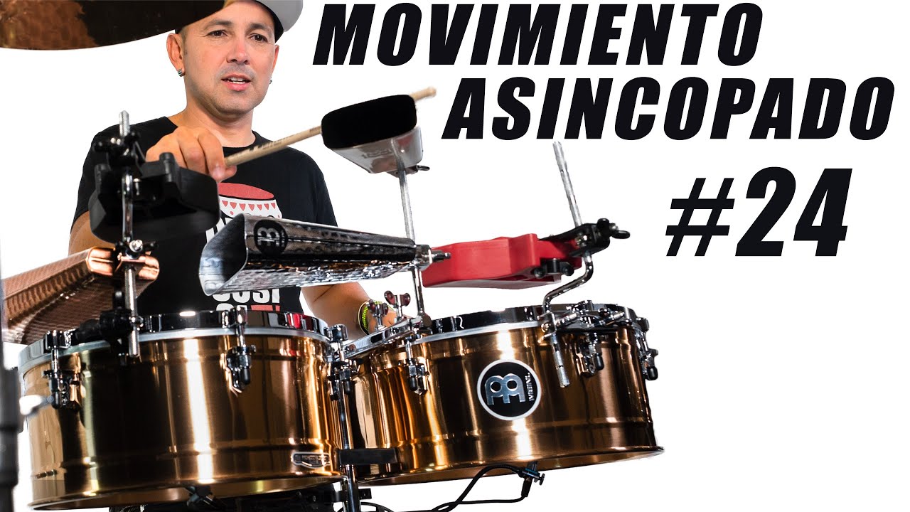 Clase de Timbales - Movimiento Asincopado # 24 - Frase para un solo
