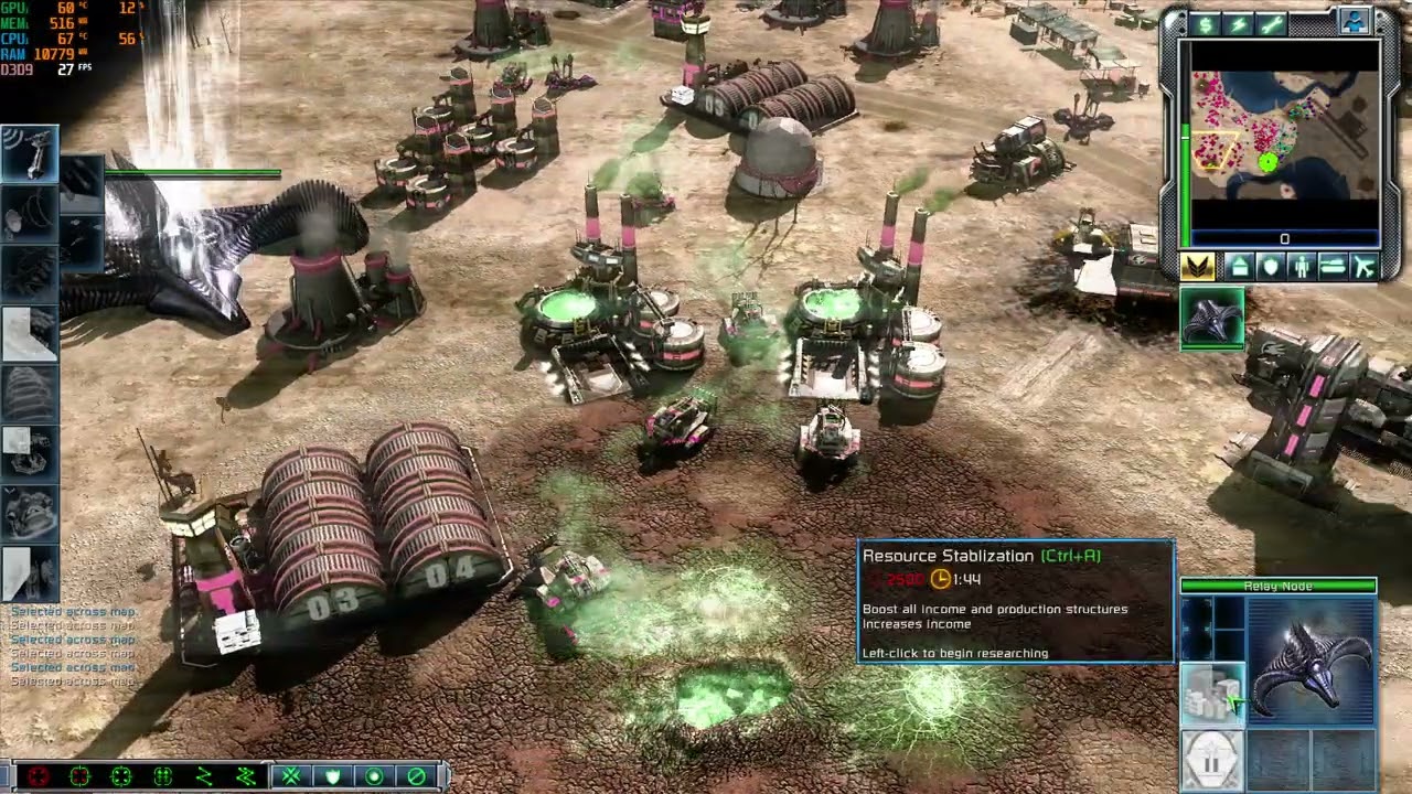 command & conquer 3 kane's wrath tiberium chaos discordia & gdi vs reaper-17 & scrin