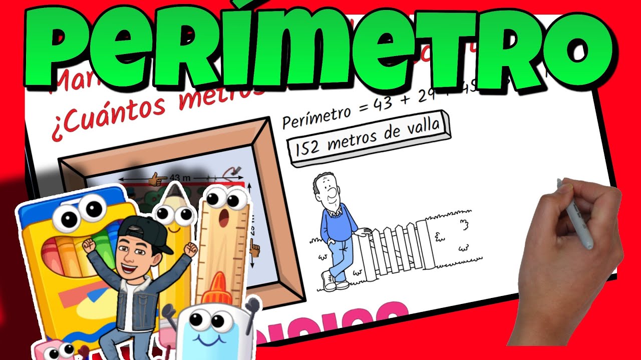 🟥 C&oacute;mo CALCULAR el PER&Iacute;METRO de un POL&Iacute;GONO regular e irregular