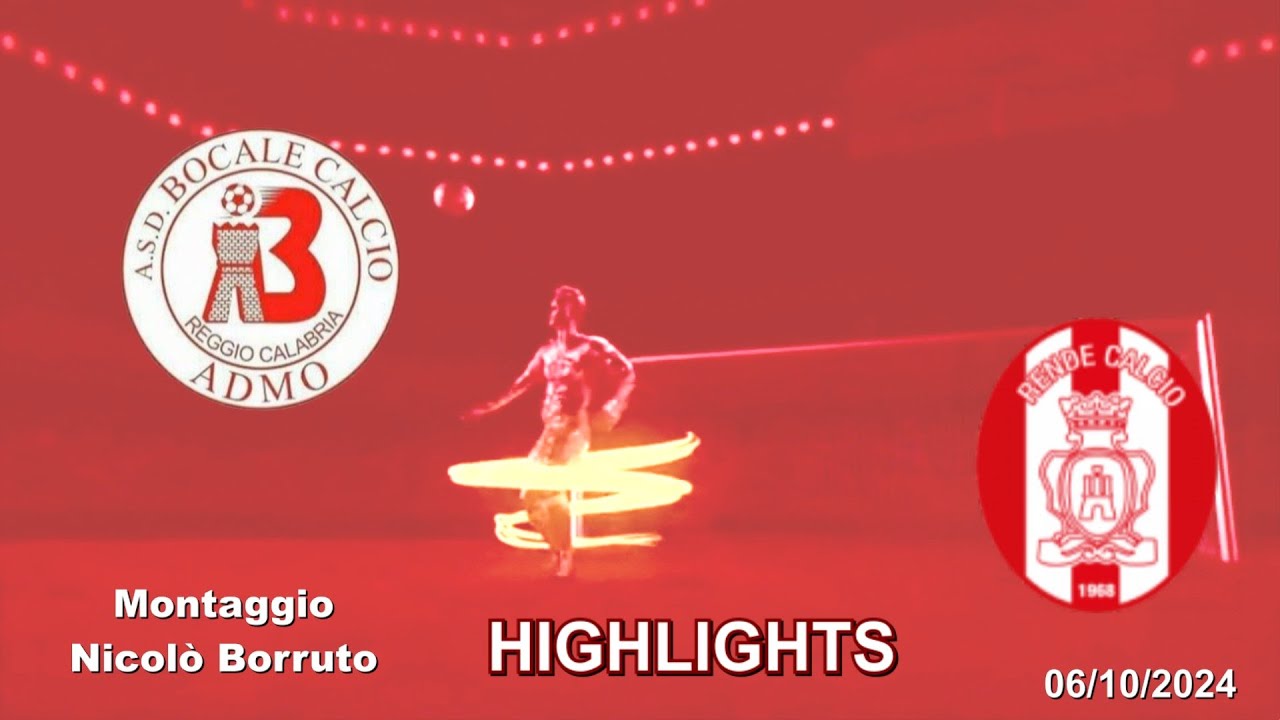 Bocale Calcio Admo Vs Rende Calcio 1968 