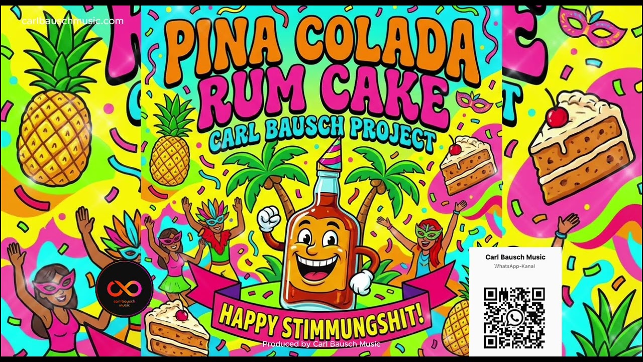 Pina Colada Rum Cake – Island Sunshine Edition | – Tropical Party Hit 2026 – Carl Bausch Music
