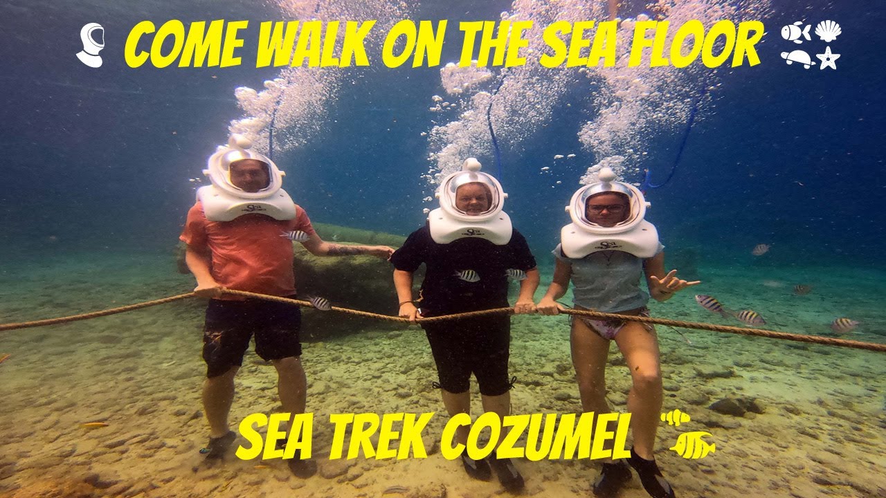 SeaTrek Helmet Diving & Snorkel in Cozumel Mexico