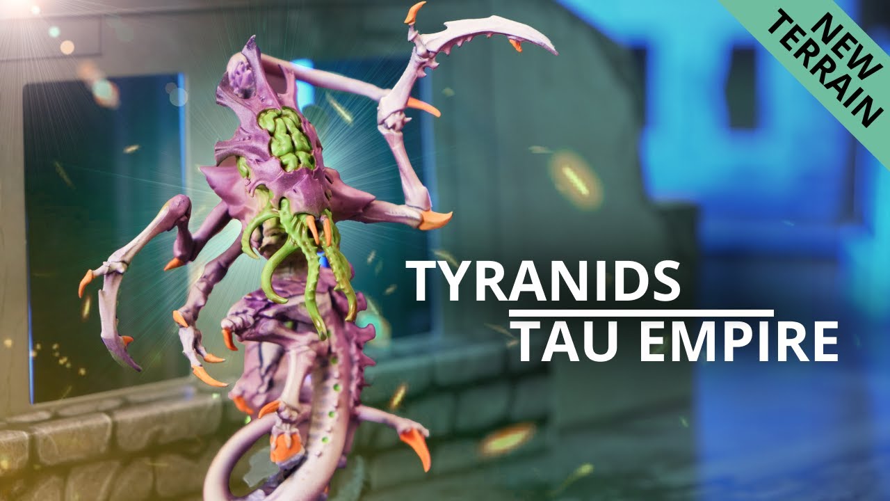 Tyranids vs Tau Empire - NEW RULES - A 10th Edition Warhammer 40k Battle Report