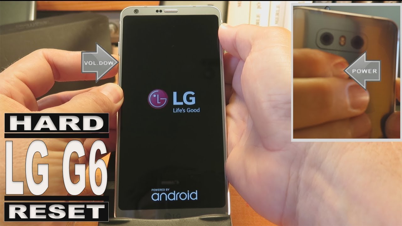 LG G6 Hard Reset (Factory Reset)