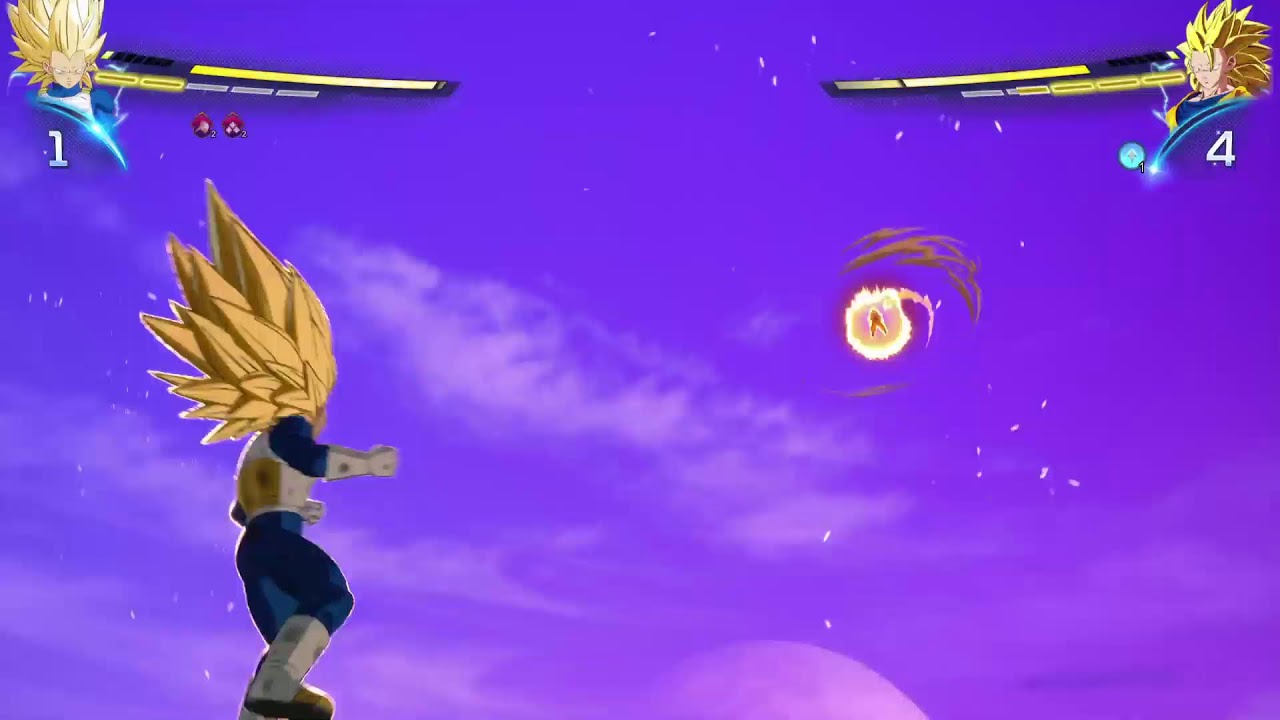 Goku v Vegeta in Multiple Forms Battles DBZ