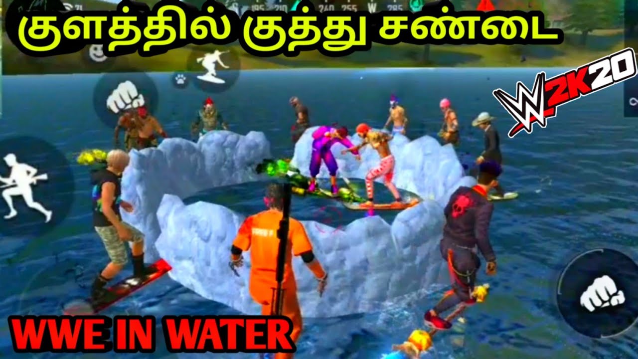 World 1st time FIST FIGHT in water / Freefire fun match tamil / ff xpress