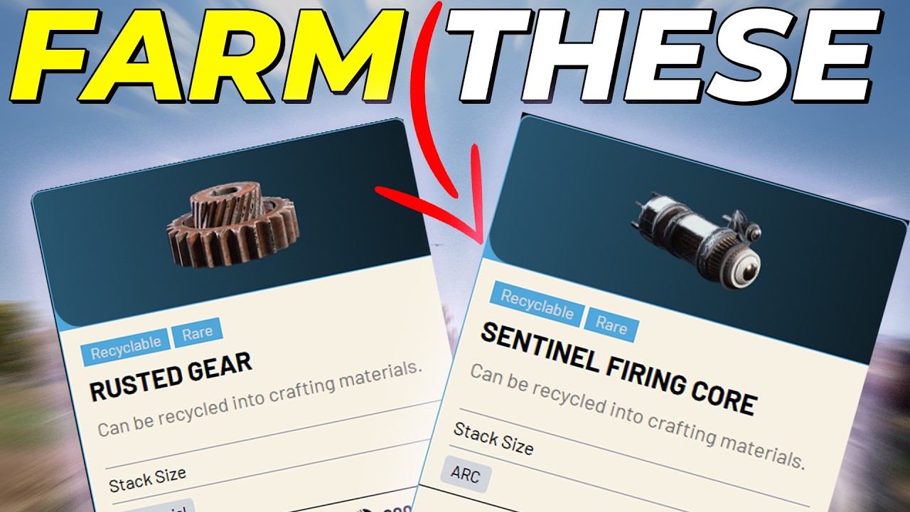 ARC Raiders: How to Get ALL Materials for Level 3 Workbench (Rusted Gears, Sentinel Parts & More!)