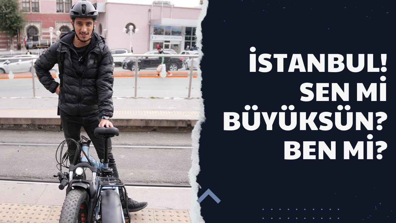 İstanbul'da Katlanır Bisikletim ile Toplu Taşıma Macerası Vlog