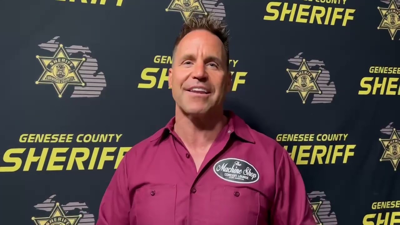 Sheriff Chris Swanson shouts out The Machine Shop