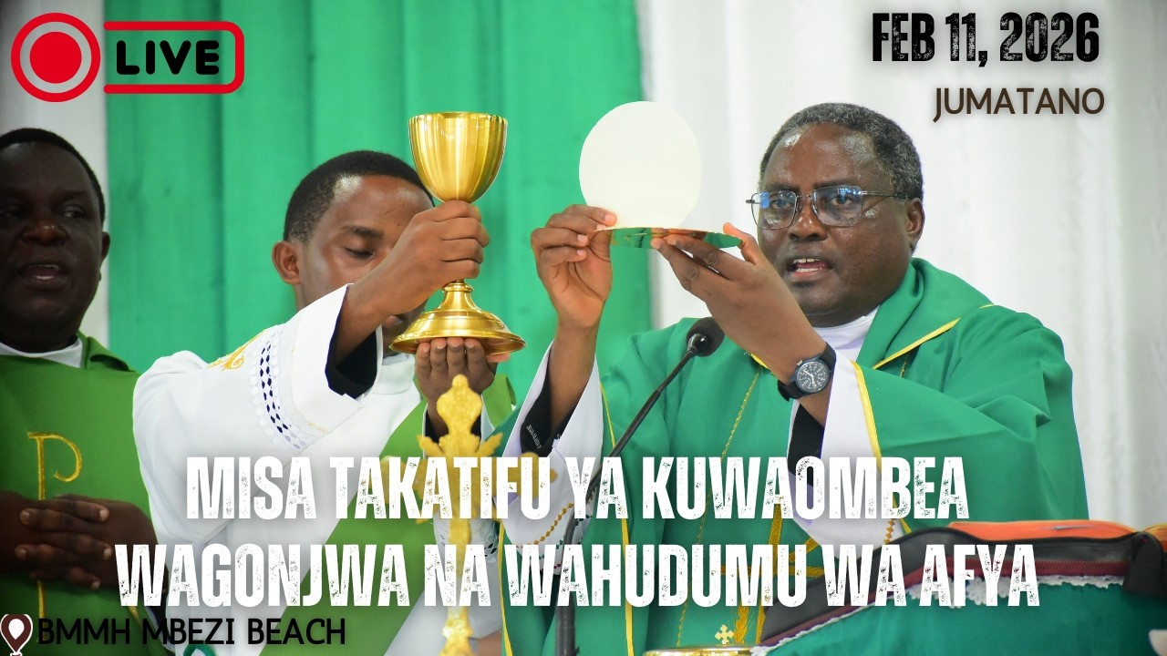 #LVE: MISA TAKATIFU YA  KUWAOMBEA WAGONJWA NA WAHUDUMU WA AFYA PAROKIA BMMH- MBEZI BEACH
