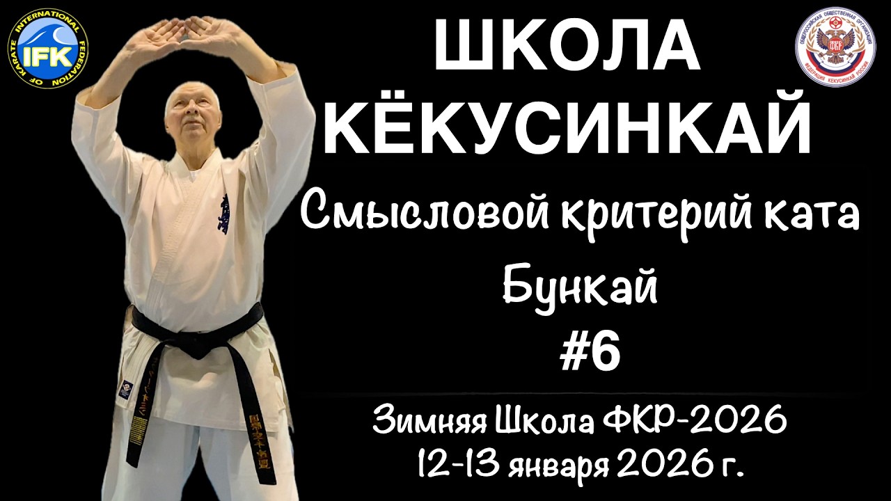 Кёкусинкай / Смысловой критерий ката / Бункай / Сихан Фомин В.П. (6)