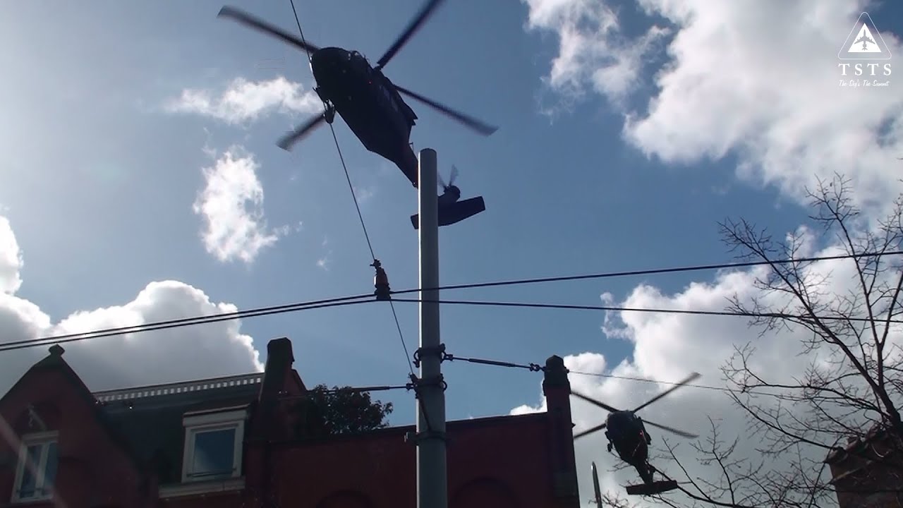 NSS Special: Spectacular Takeoffs & Landings Obama & Delegates at Museum Square, Amsterdam