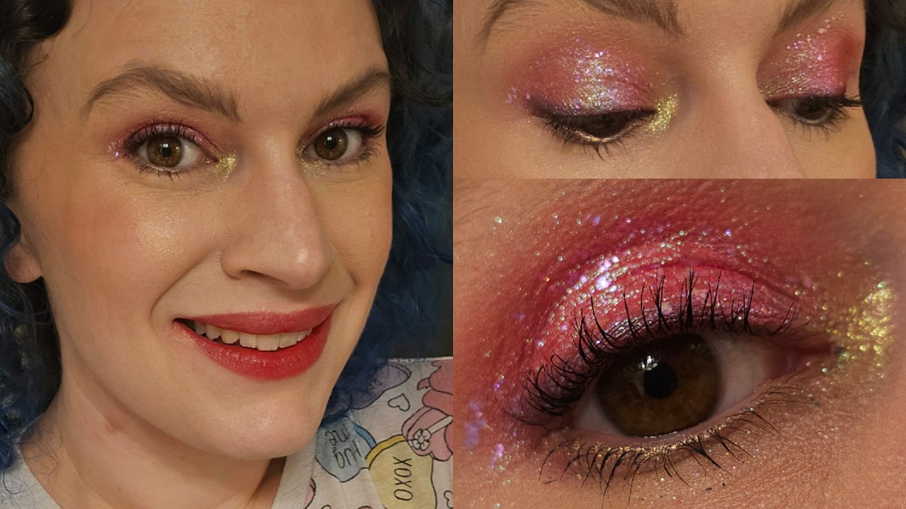 Trying Fantasy Cosmetica - Doing Makeup & Chatting - GRWM - Warlock and Sorcerer Palette, No Ads