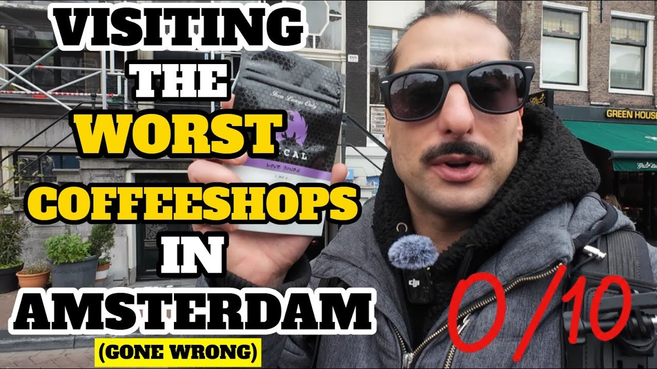 Visiting The Worst Reviewed Coffeeshops In Amsterdam (GONE WRONG) + Food + History