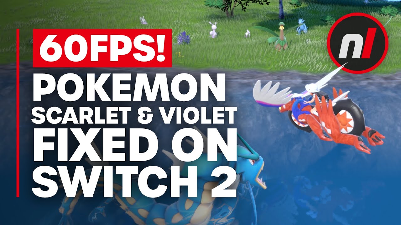 Pok&eacute;mon Scarlet & Violet Look GLORIOUS in 60fps on Switch 2