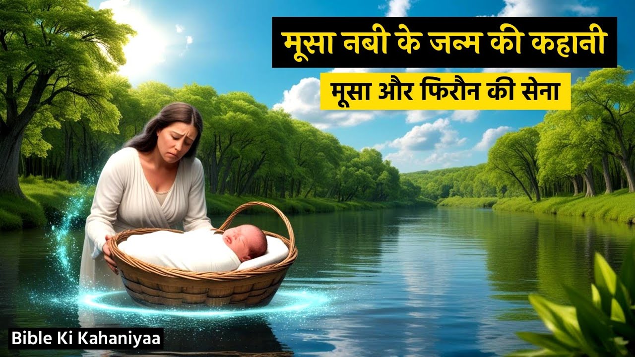 मूसा नबी की कहानी (भाग-1) | मूसा नबी का जन्म | Moses | Story Of Moses | hazrat moosa story