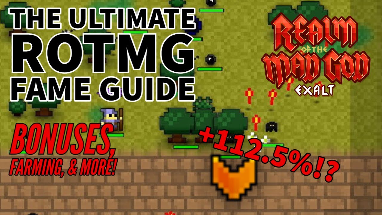 Полное руководство по бонусам славы в RotMG — RotMG Fame Guide