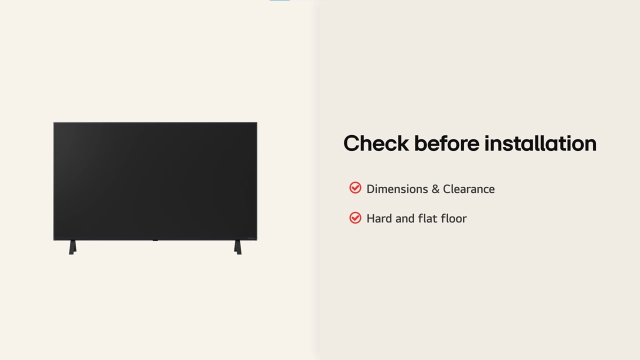 LG NanoCell TV : Installation Guide &ndash; NanoCell80 43