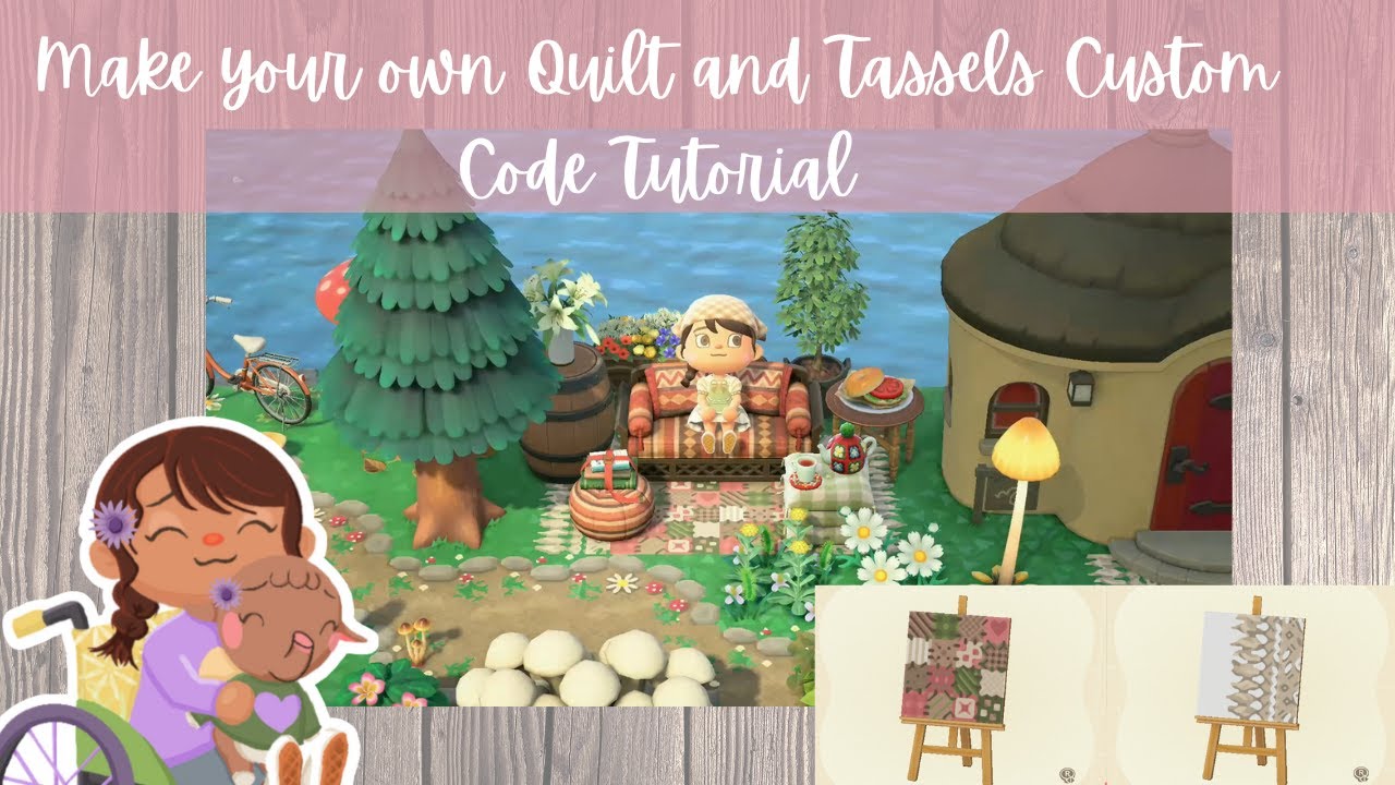 Make Your Very Own Custom Quilt and Tassels Custom Code Tutorial!!
