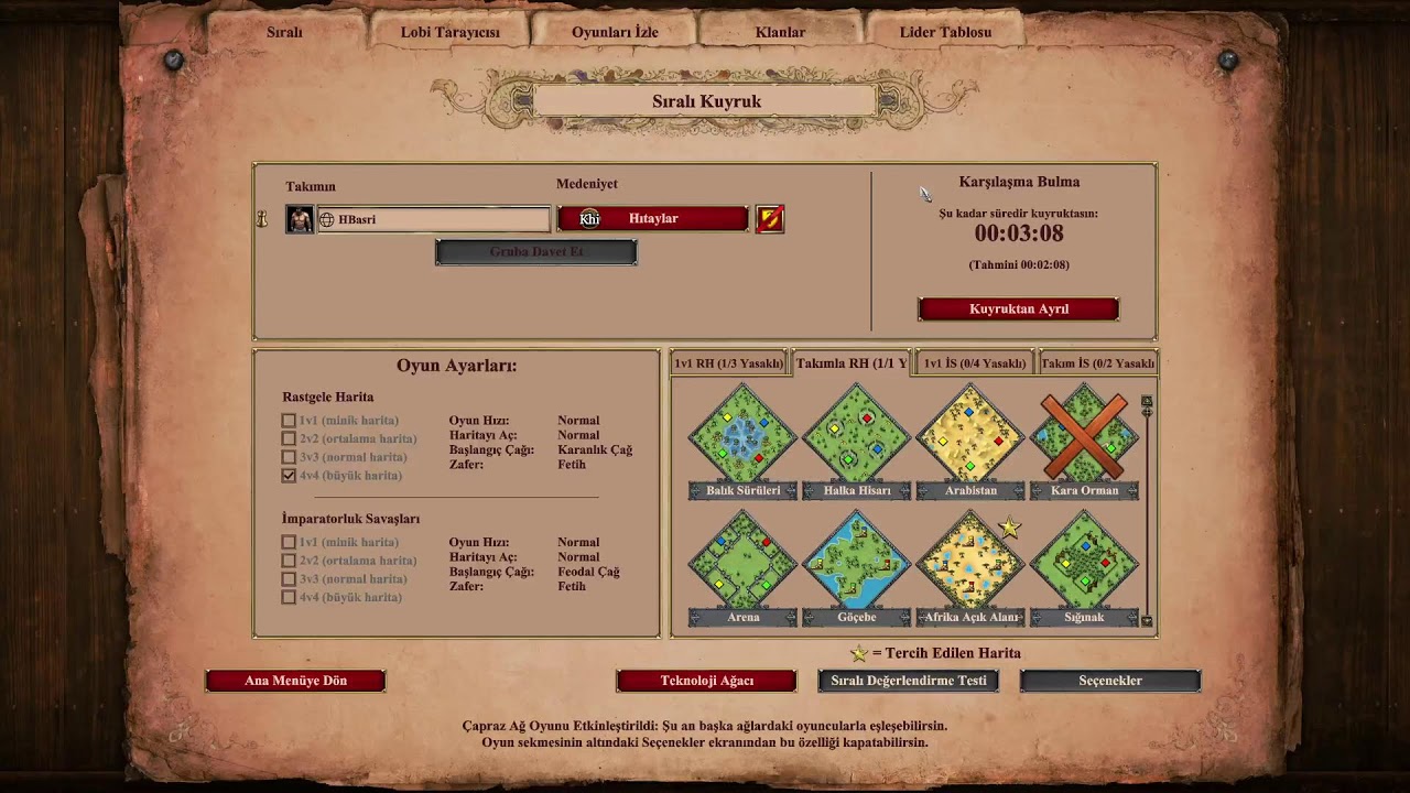 Hbasri - Age of Empires II DE 1500+ TG African Clearing