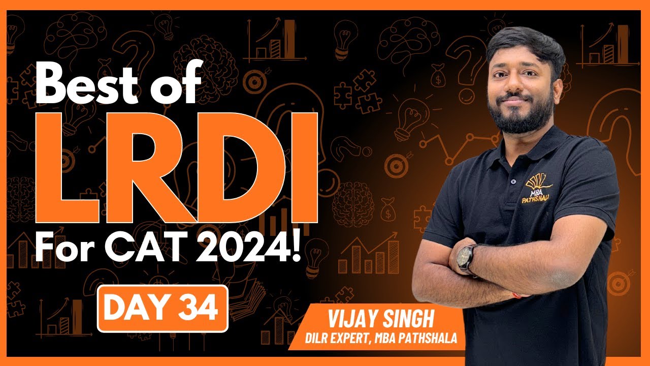 CAT 2024 | Best of LRDI | CAT 23 Slot 1 - 4 Faculty Members| Day 34 | Vijay Sir | #cat2024