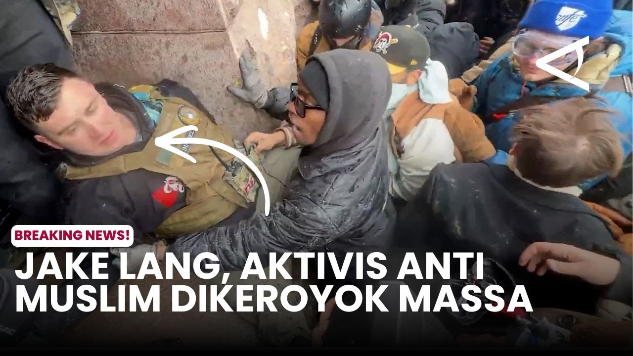 Jake Lang, aktivis anti muslim dikeroyok massa