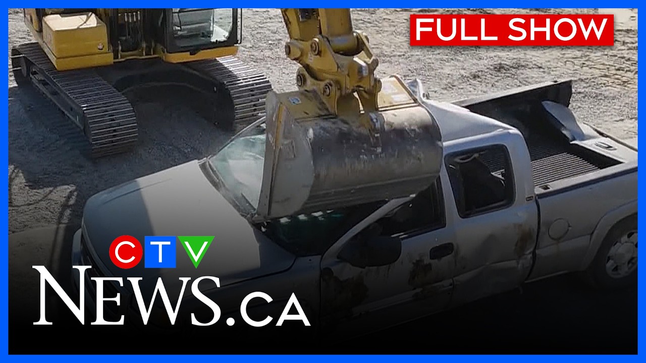 В Норт-Бей появилась новая строительная детская площадка | CTV News Northern Ontario в 18:00 от 2...