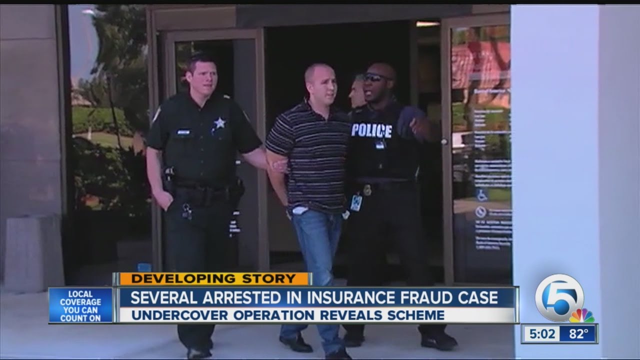 Several arrested in insurance fraud case