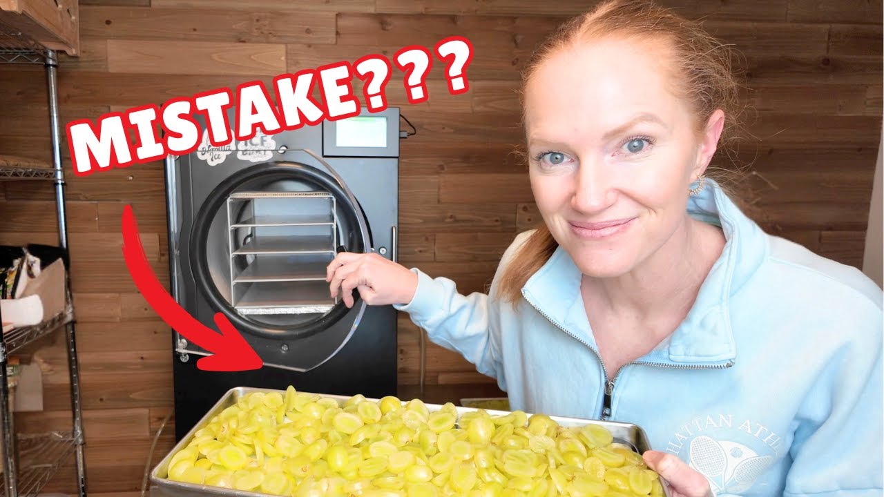 I Tried A NEW Method To Freeze Dry Grapes.. Does It ACTUALLY Work??