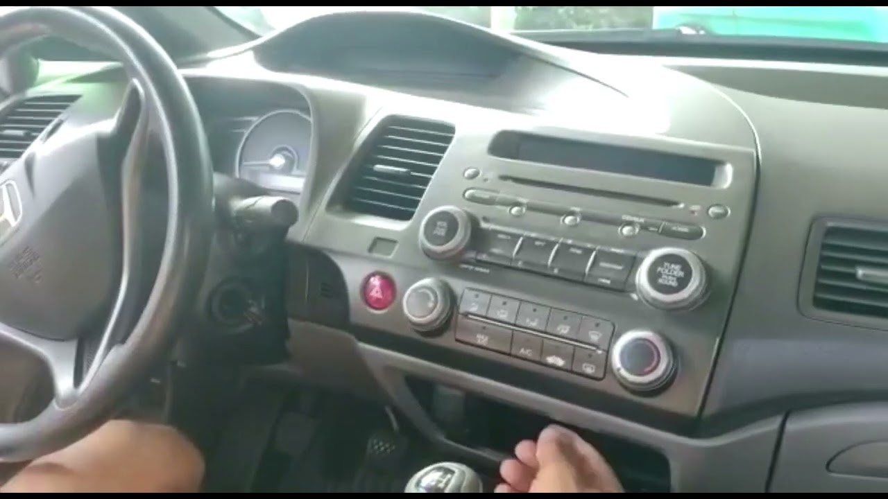 Adaptador para o rádio do Civic