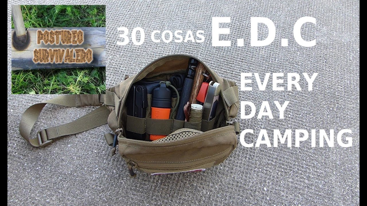 E.D.C DE CAMPAMENTO/ RIÑONERA DE CAMPAMENTO