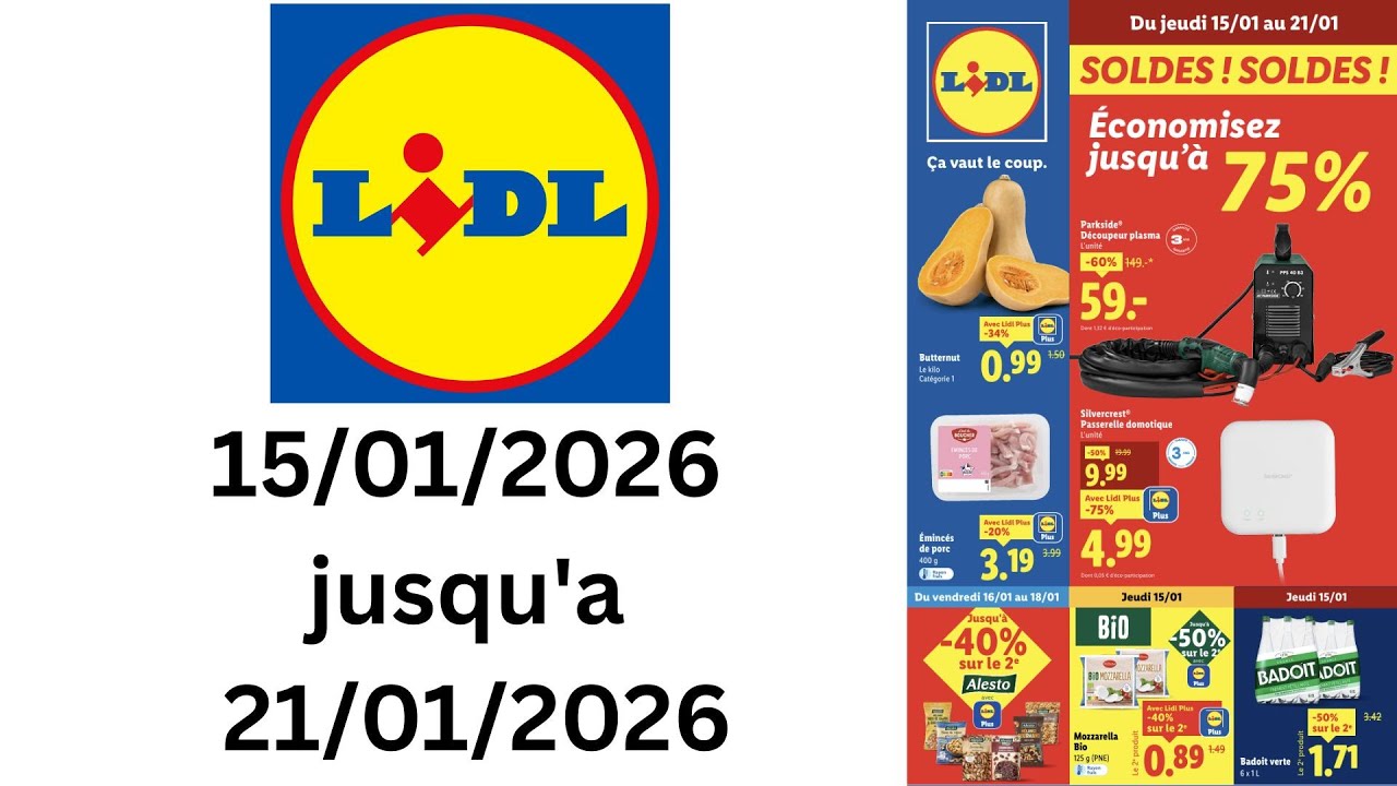 Brochure LIDL du 15/01/2026 au 21/01/2026