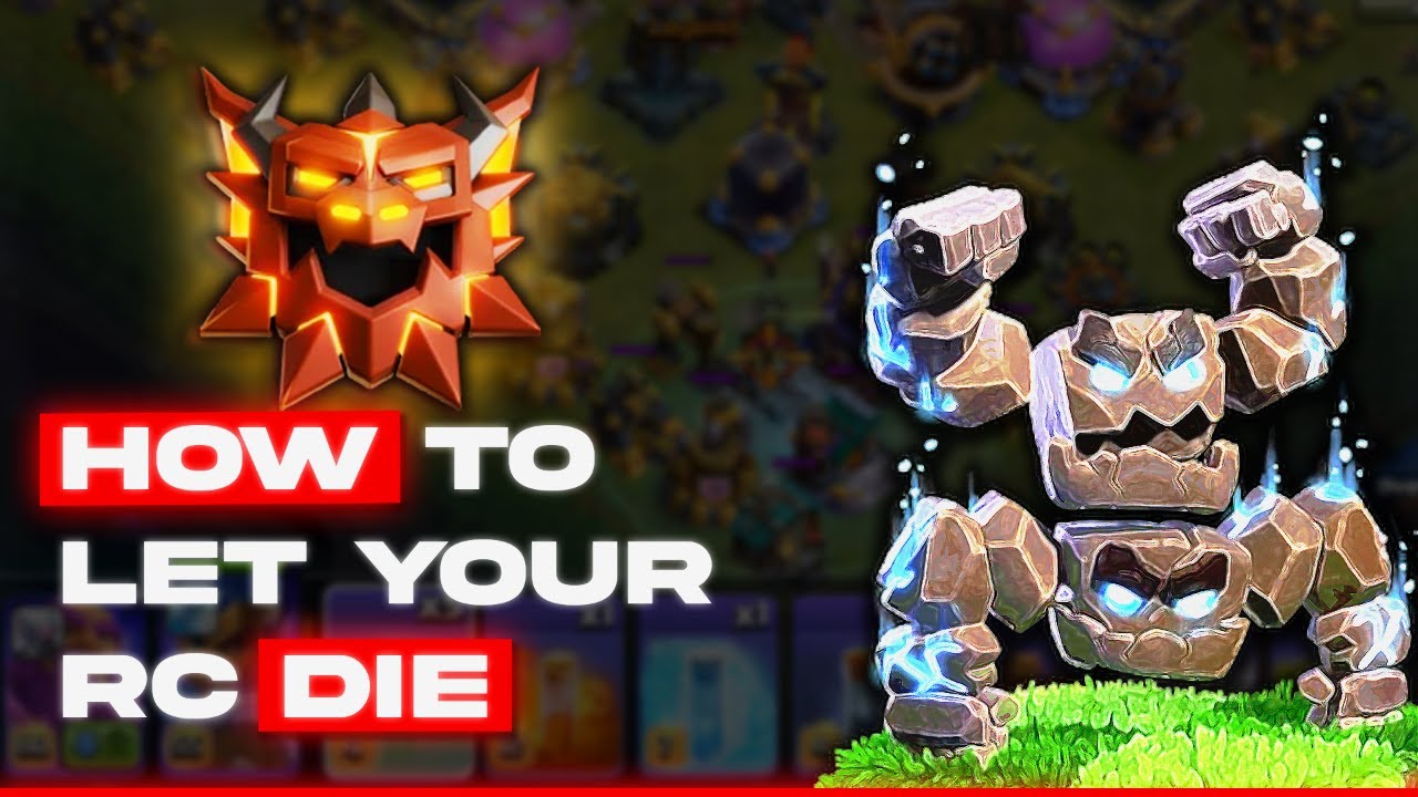 HOW TO LET YOUR RC DIE!!😈| Day 28 | Legends League Gameplay | Clash of Clans | thisLegendsGuy