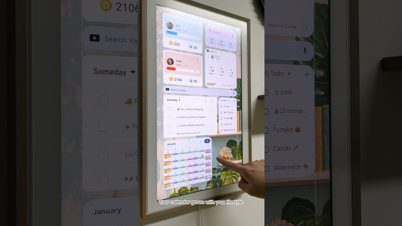 Ваша жизнь, ваши правила с цифровым календарем Apolosign с двумя режимами работы.