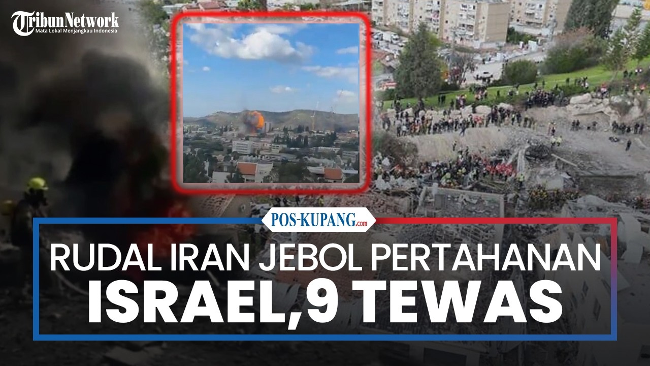 9 Tewas, Rudal Balistik Iran Jebol Pertahanan Israel di Beit Shemesh