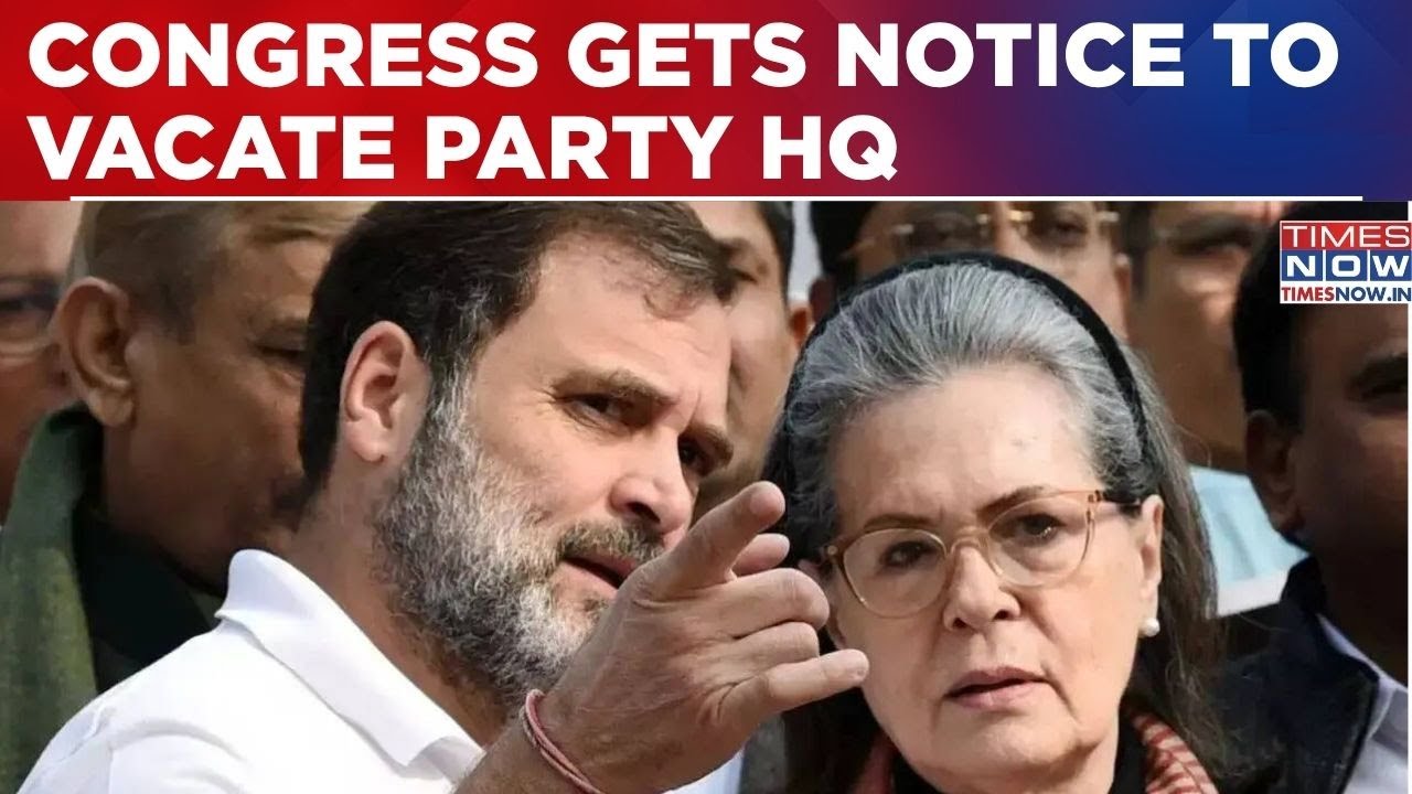 Congress Receives Notice To Vacate 24 Akbar Road HQ; Party Weighs Legal Options To Retain Office