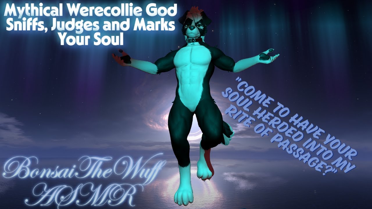 {FURRY ASMR} Gentle Dom Werecollie God Sniffs, Breathes and Alters your Scent For Rite of Sleep Aid